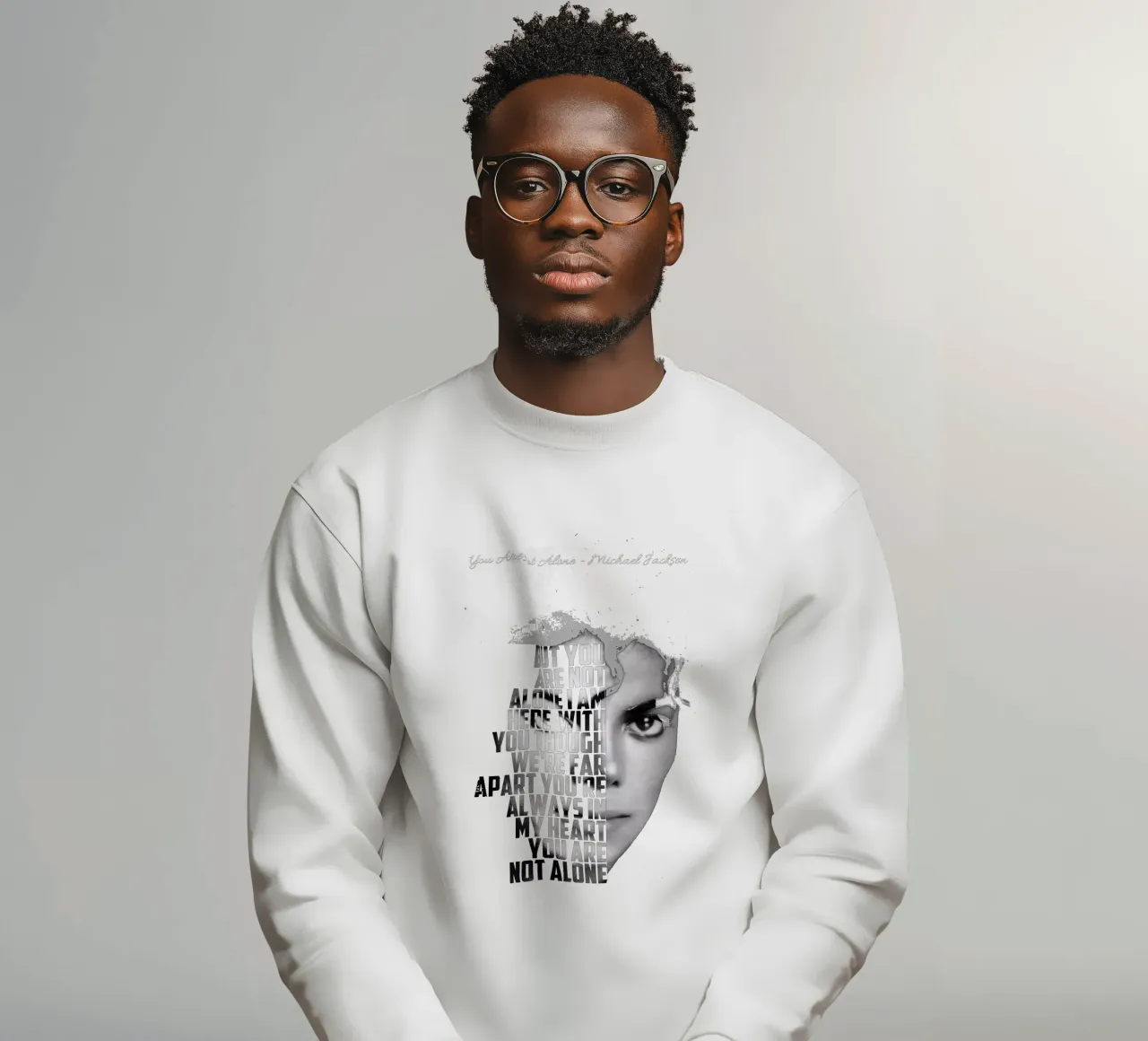 Non siete soli felpa da Gunawan Rb