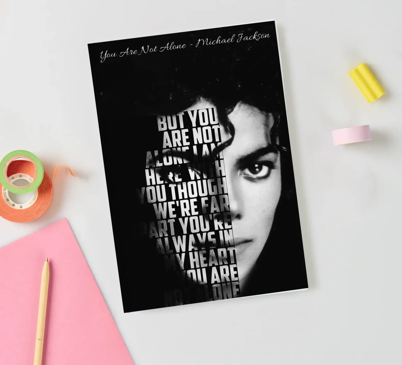 You Are Not Alone notebook by Gunawan Rb