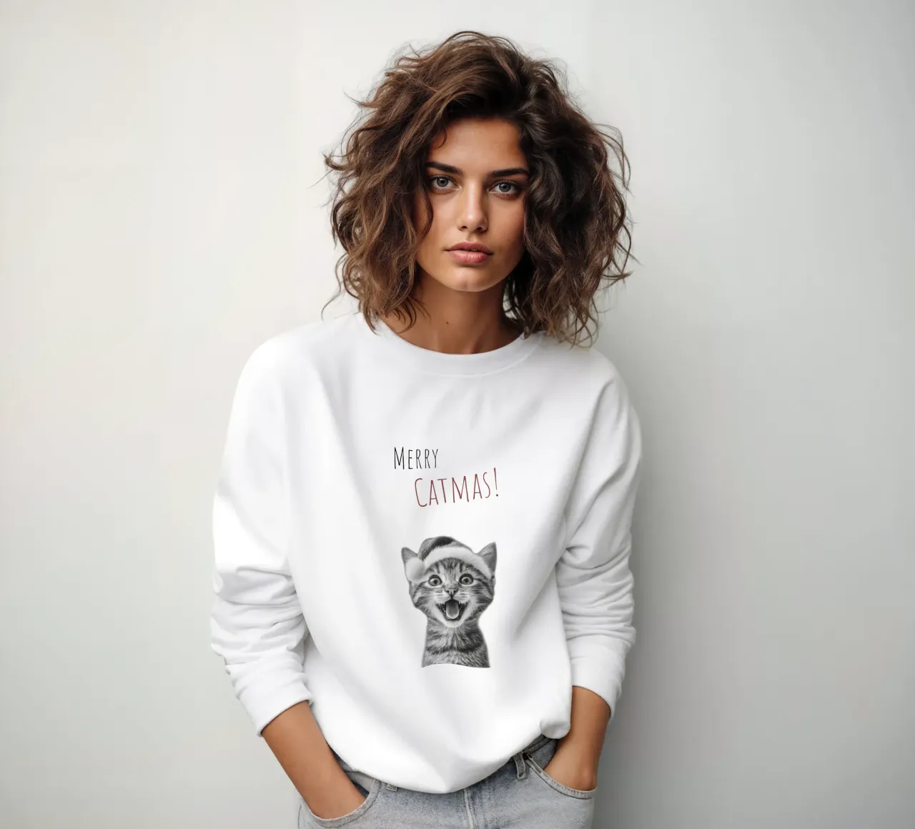 Auguri di Natale felpa da Melanie Viola