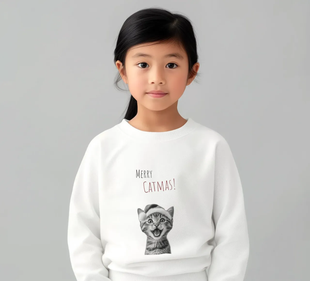 Auguri di Natale felpa bambino da Melanie Viola