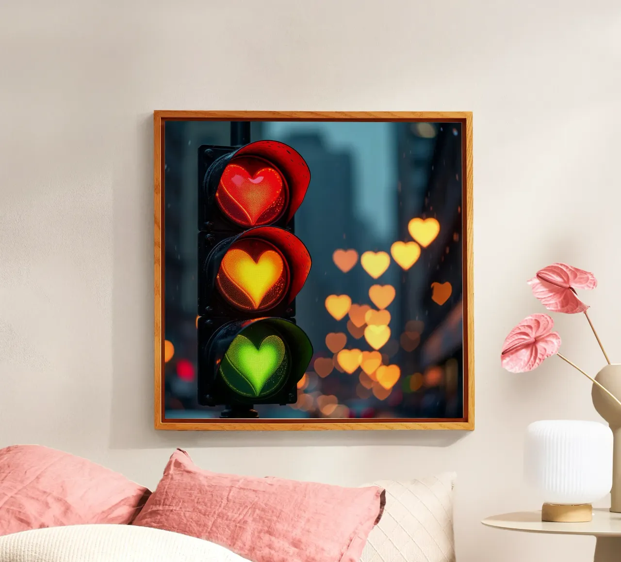 Cuore_Luce_1 plexiglass da Pink- und LoveArt by LK