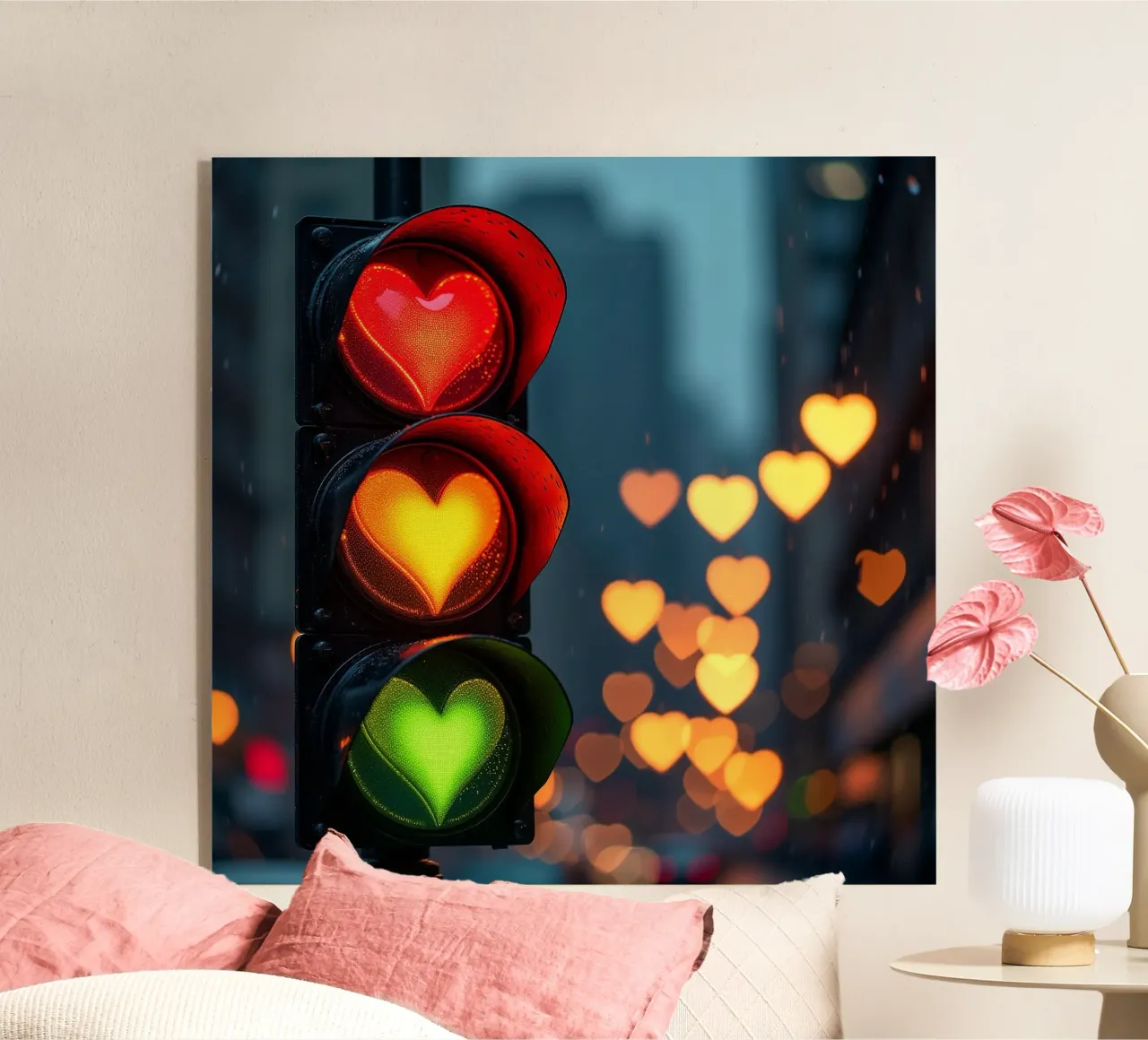 Cuore_Luce_1 plexiglass da Pink- und LoveArt by LK