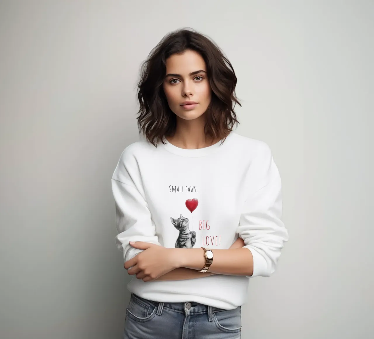 Grande amore felpa da Melanie Viola