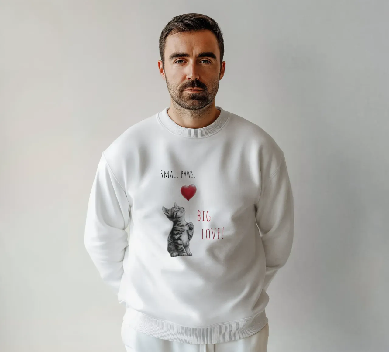 Grande amore felpa da Melanie Viola