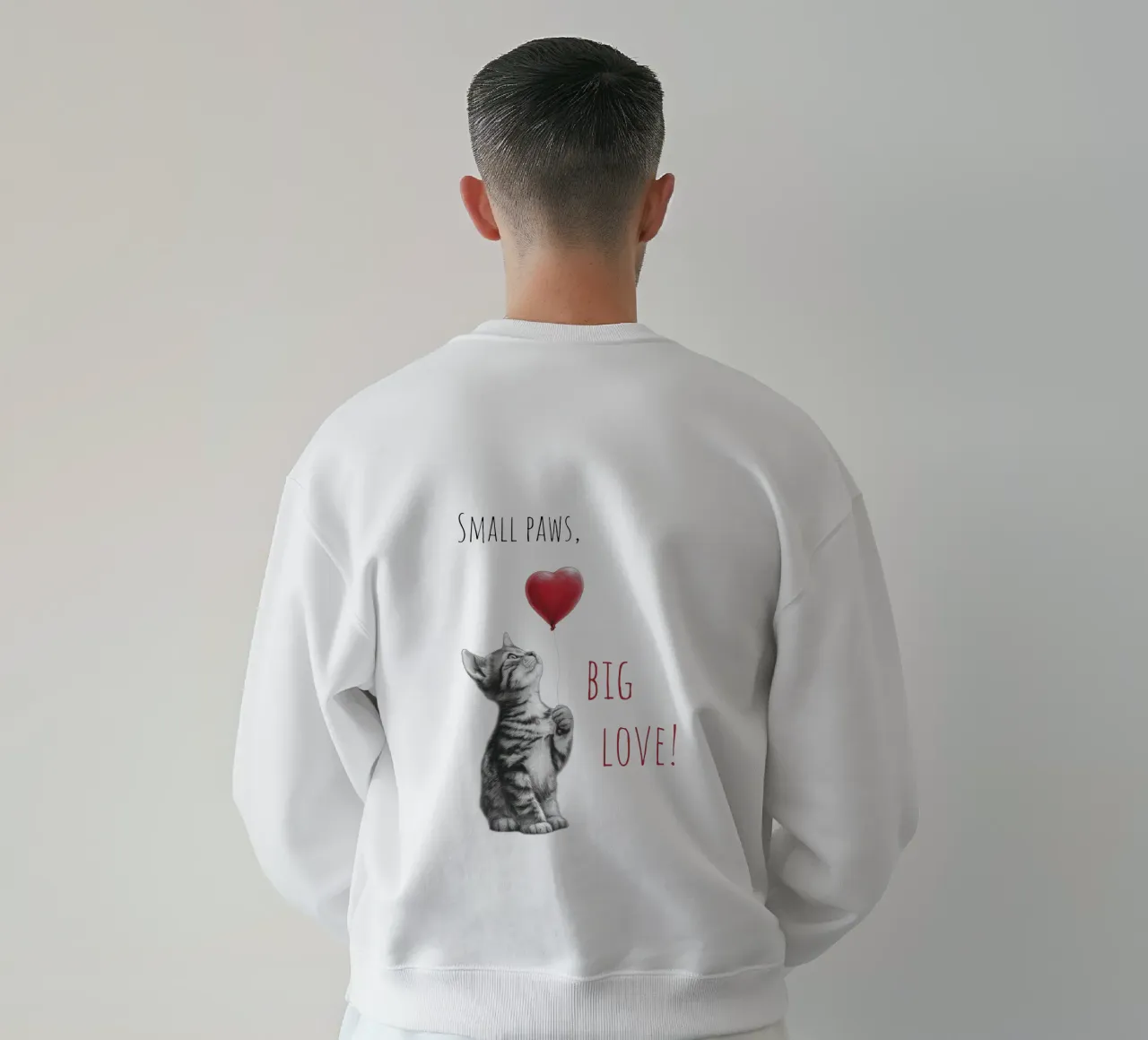 Grande amore felpa da Melanie Viola