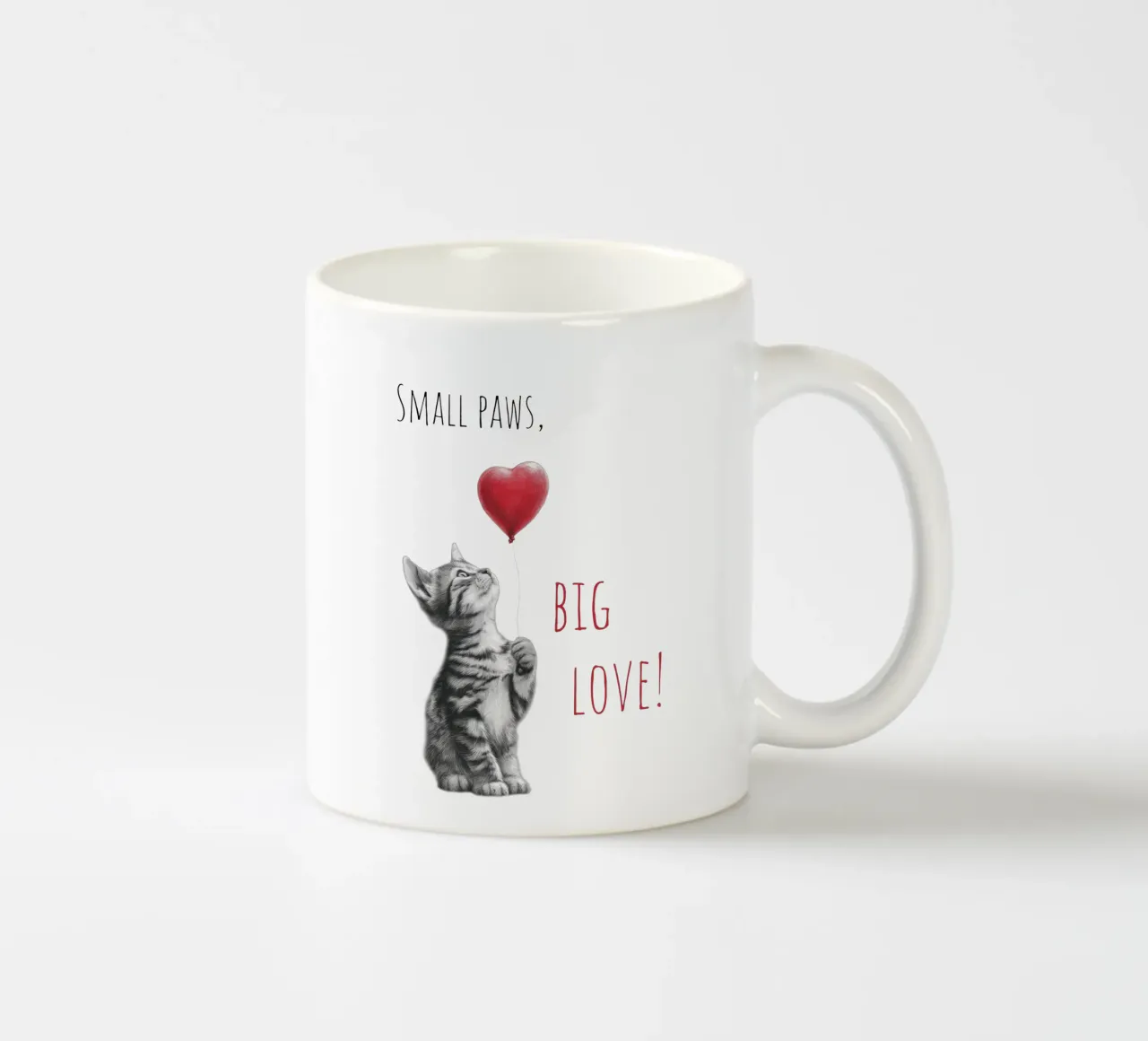 Grande amore tazza in ceramica da Melanie Viola
