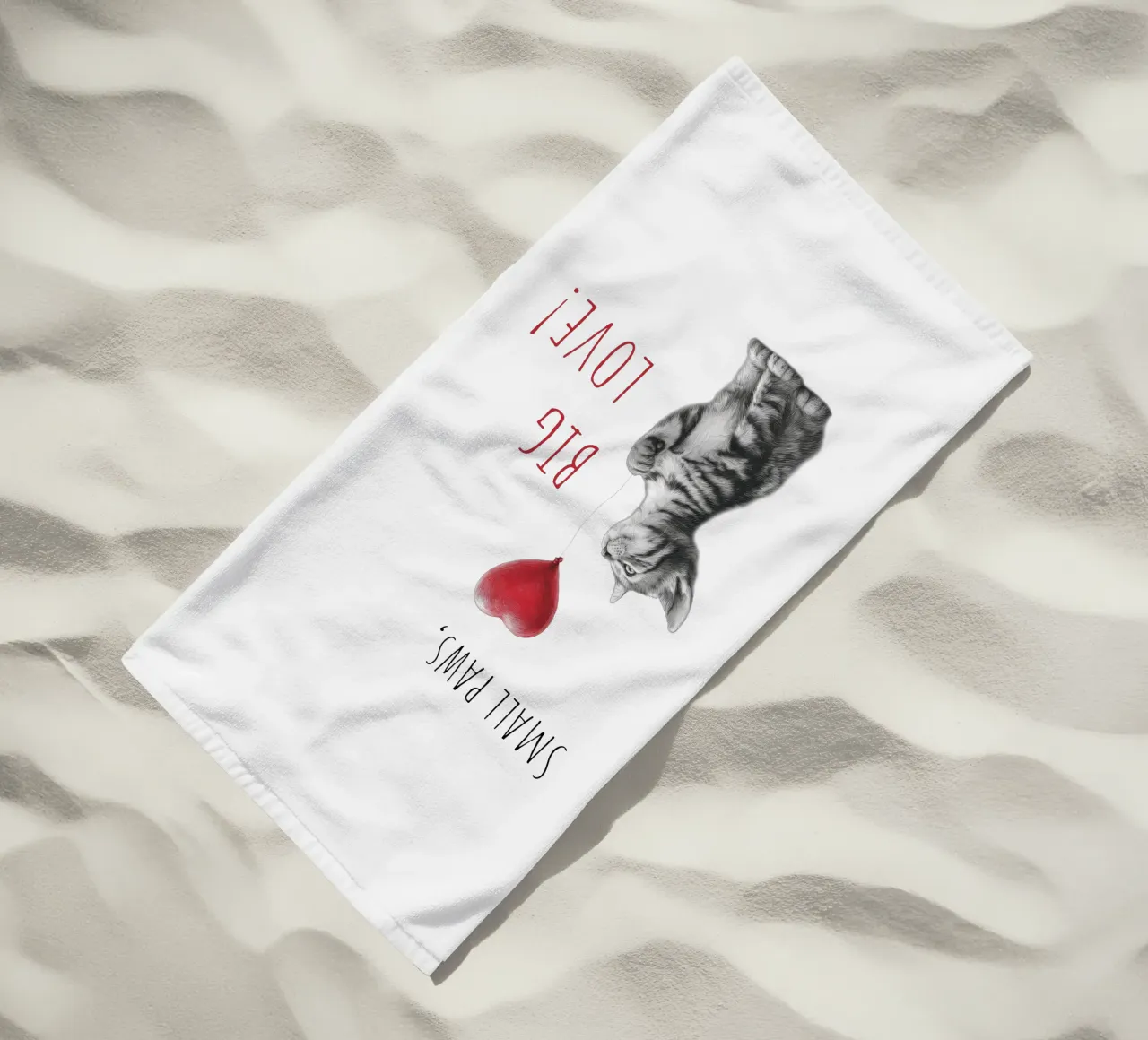 Grande amore telo mare da Melanie Viola