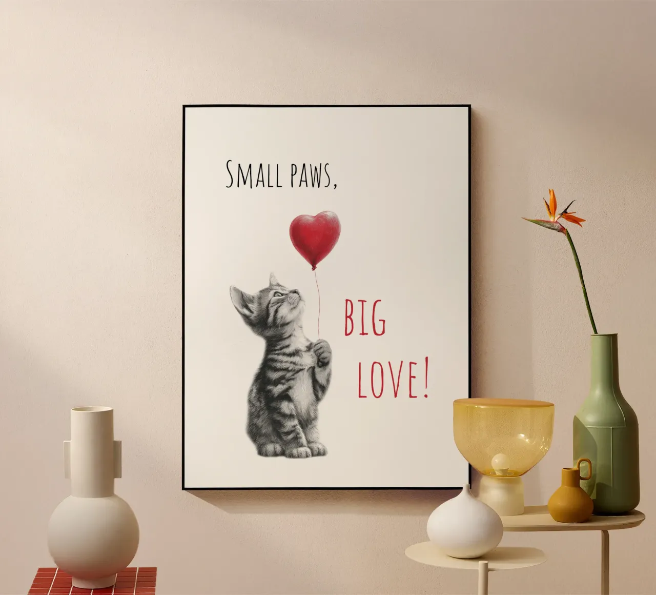 Grande amore plexiglass da Melanie Viola