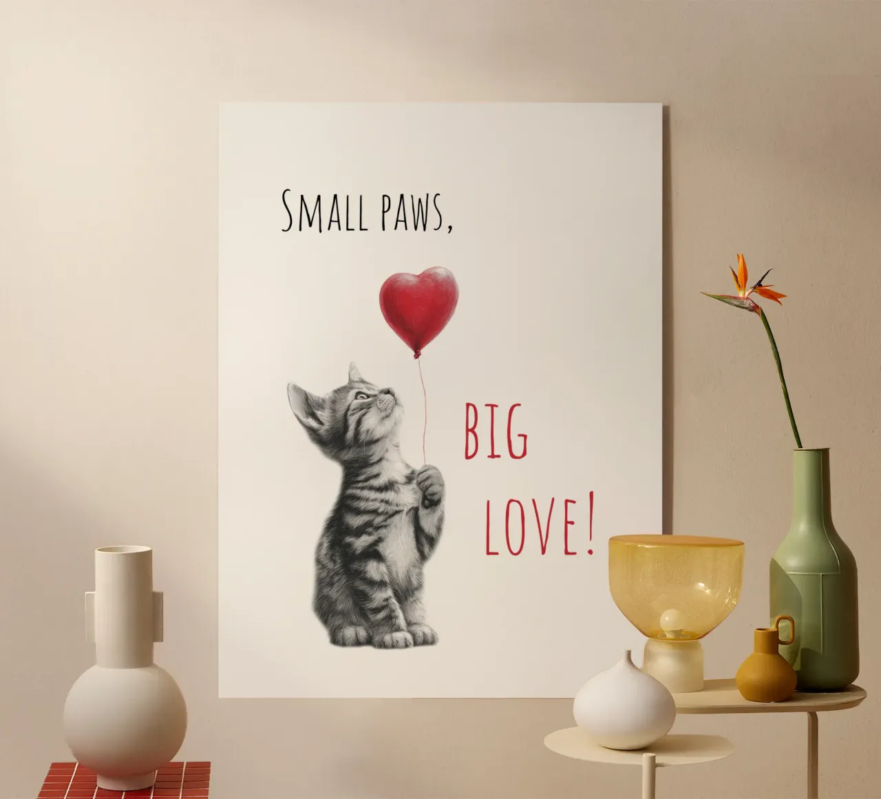 Grande amore plexiglass da Melanie Viola