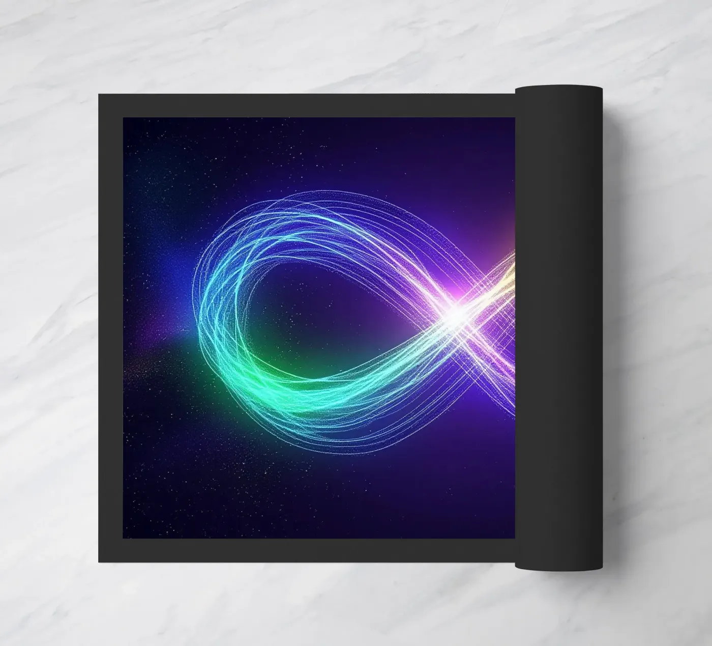 Infinity_1 doormat by Pink- und LoveArt by LK