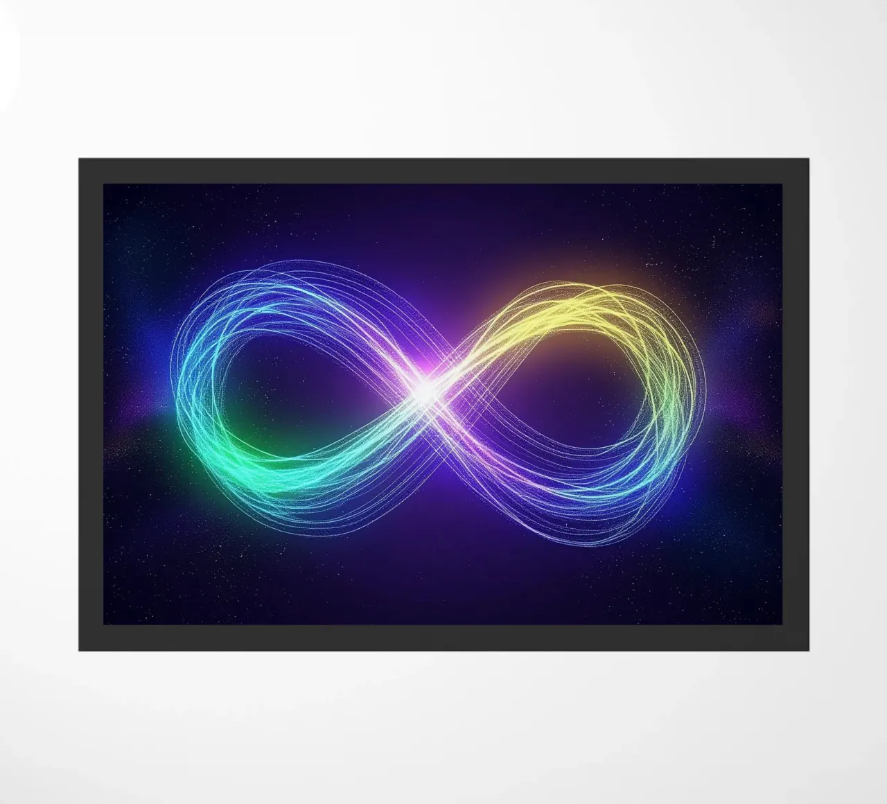Infinity_1 doormat by Pink- und LoveArt by LK