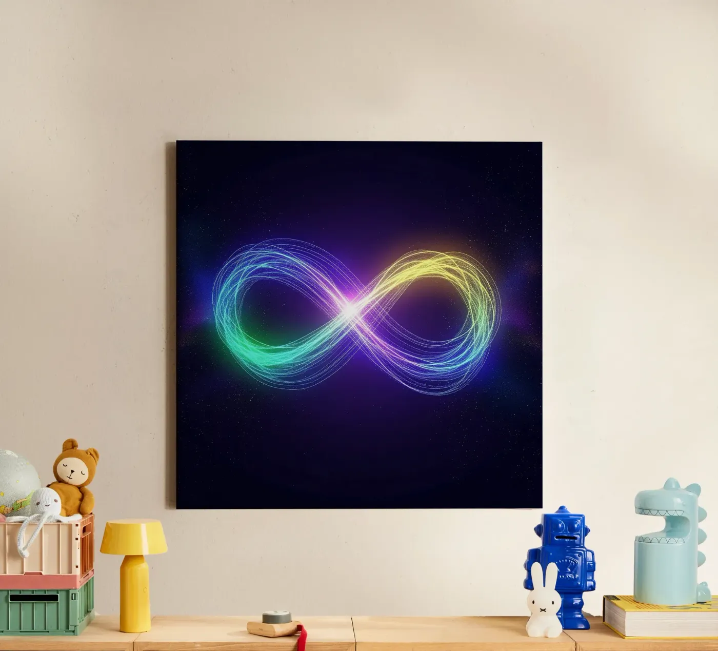 Infinity_1 canvas by Pink- und LoveArt by LK