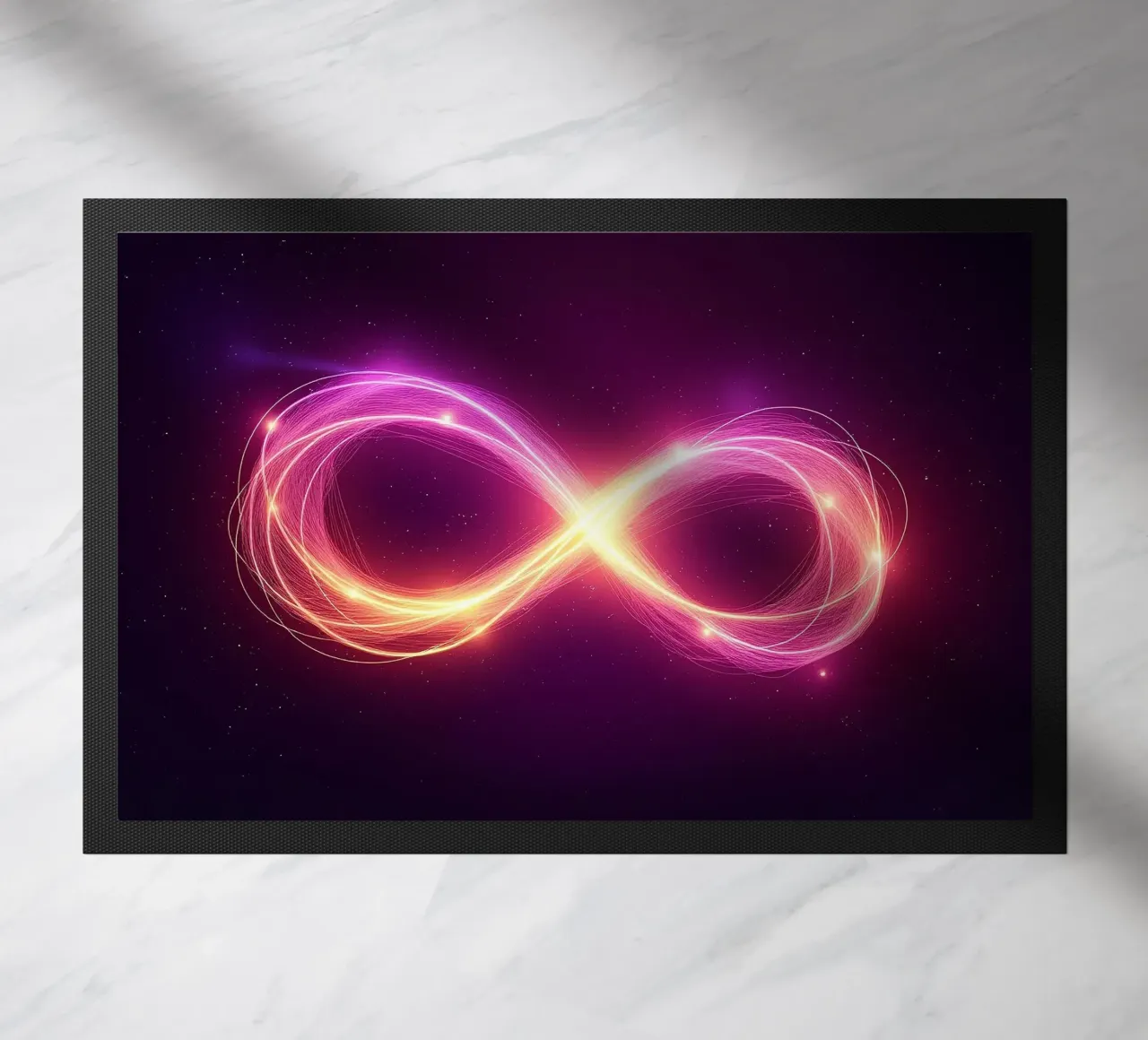 Infinity_2 doormat by Pink- und LoveArt by LK