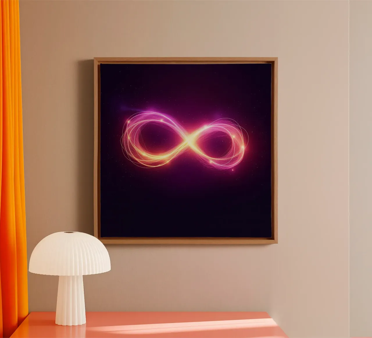 Infinity_2 canvas by Pink- und LoveArt by LK