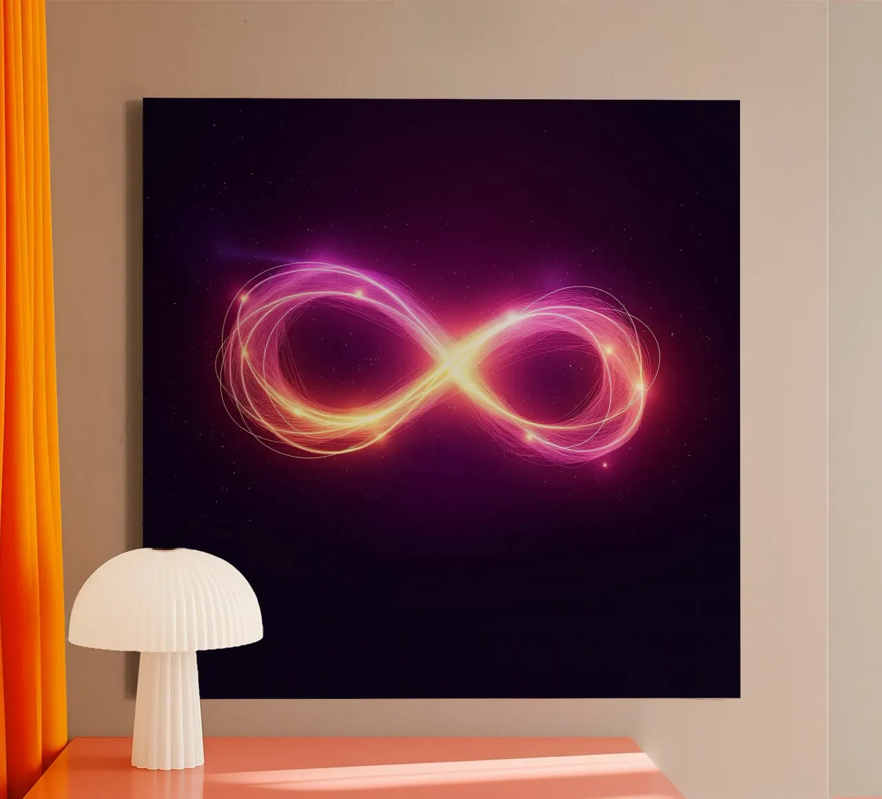 Infinity_2 canvas by Pink- und LoveArt by LK