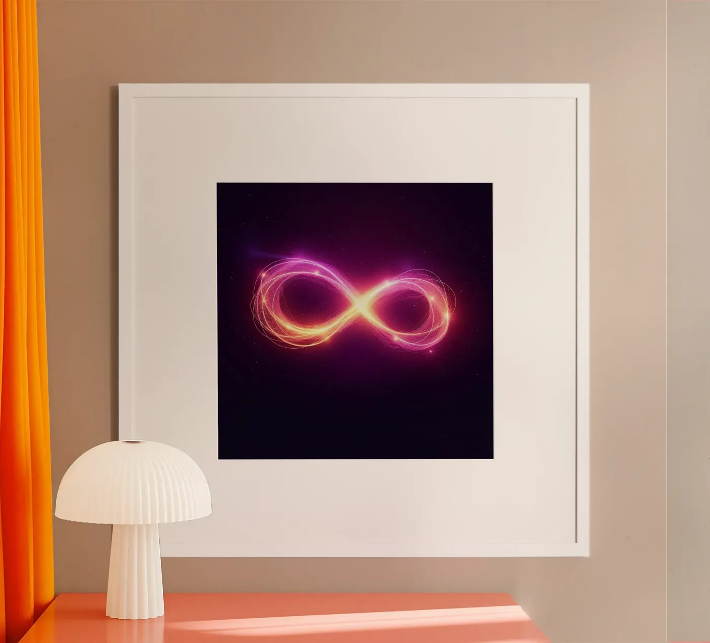 Infinity_2 Poster von Pink- und LoveArt by LK
