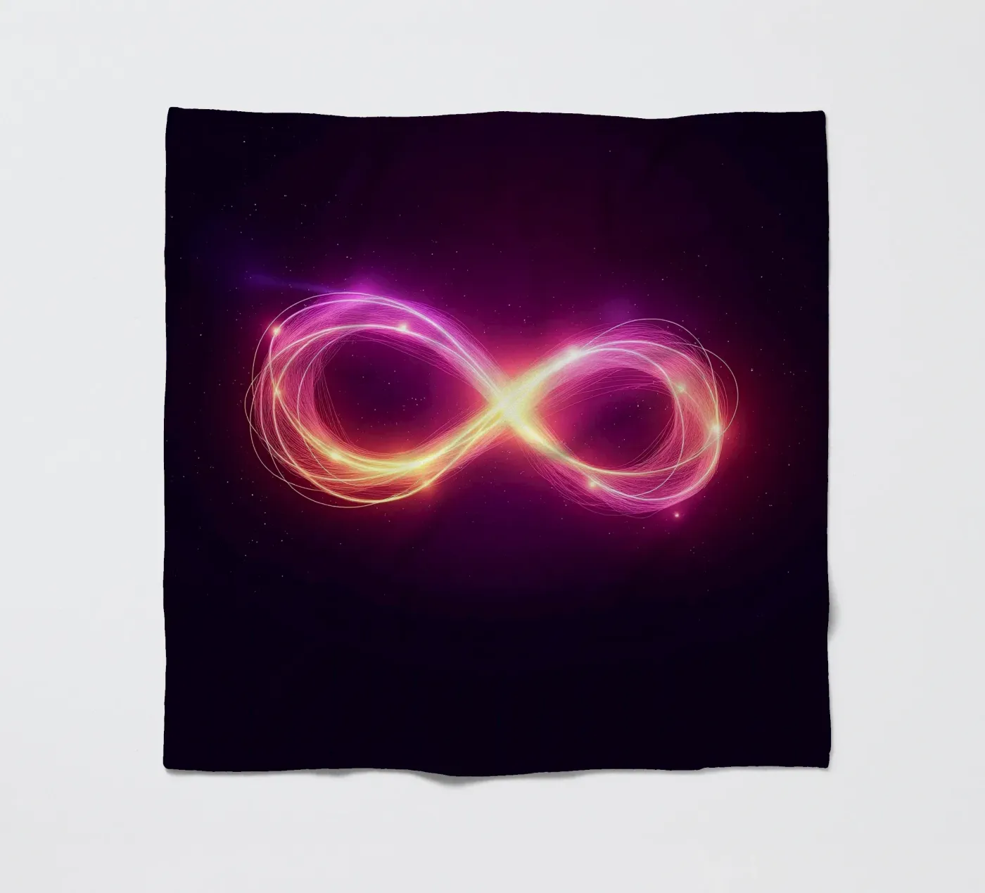 Infinity_2 coperta in pile da Pink- und LoveArt by LK
