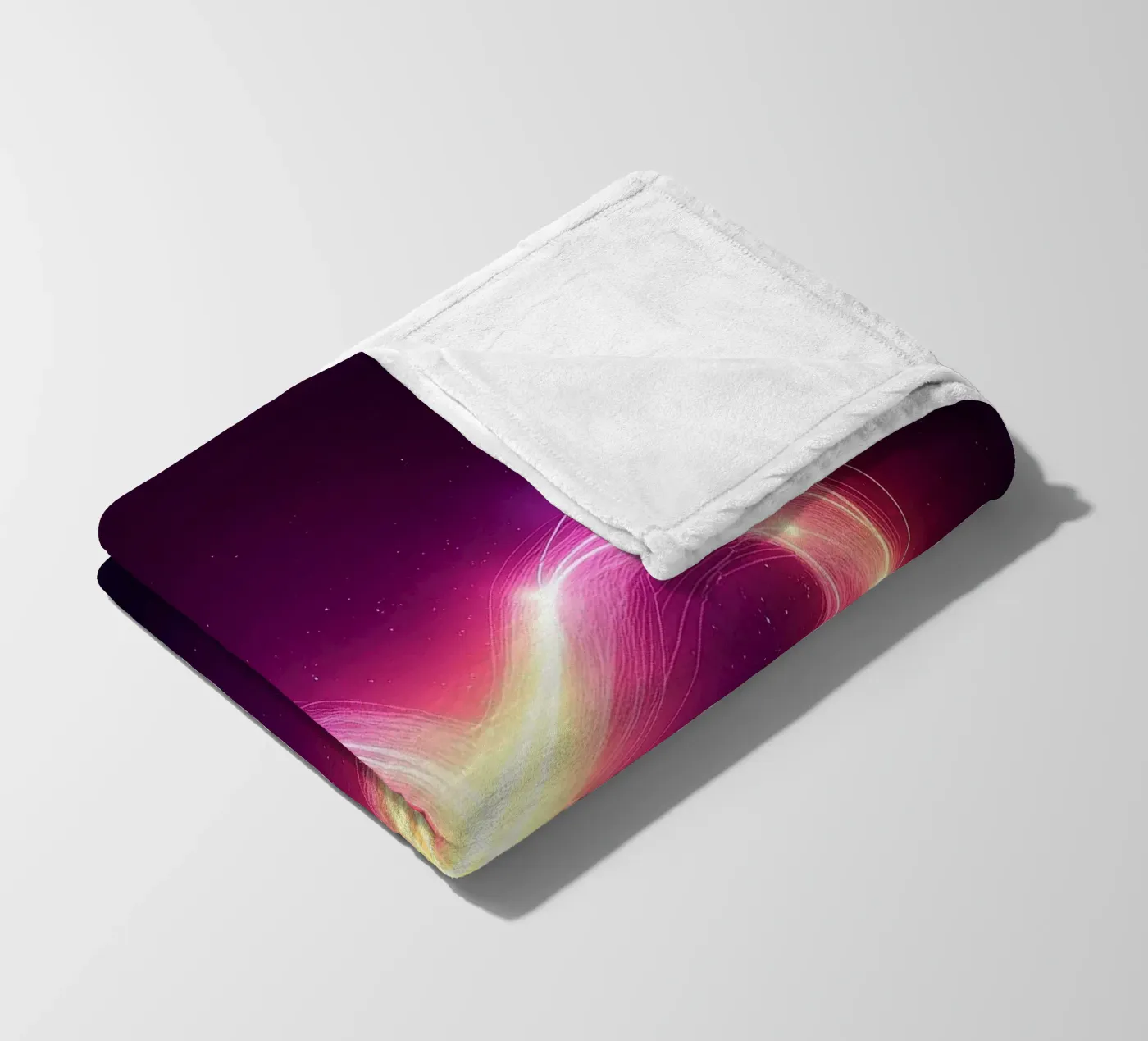 Infinity_2 fleece blanket by Pink- und LoveArt by LK