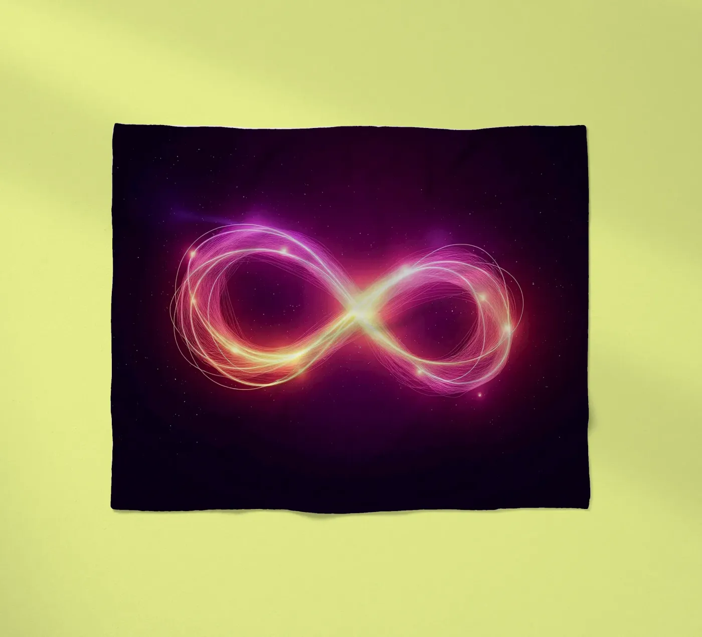 Infinity_2 coperta in pile da Pink- und LoveArt by LK