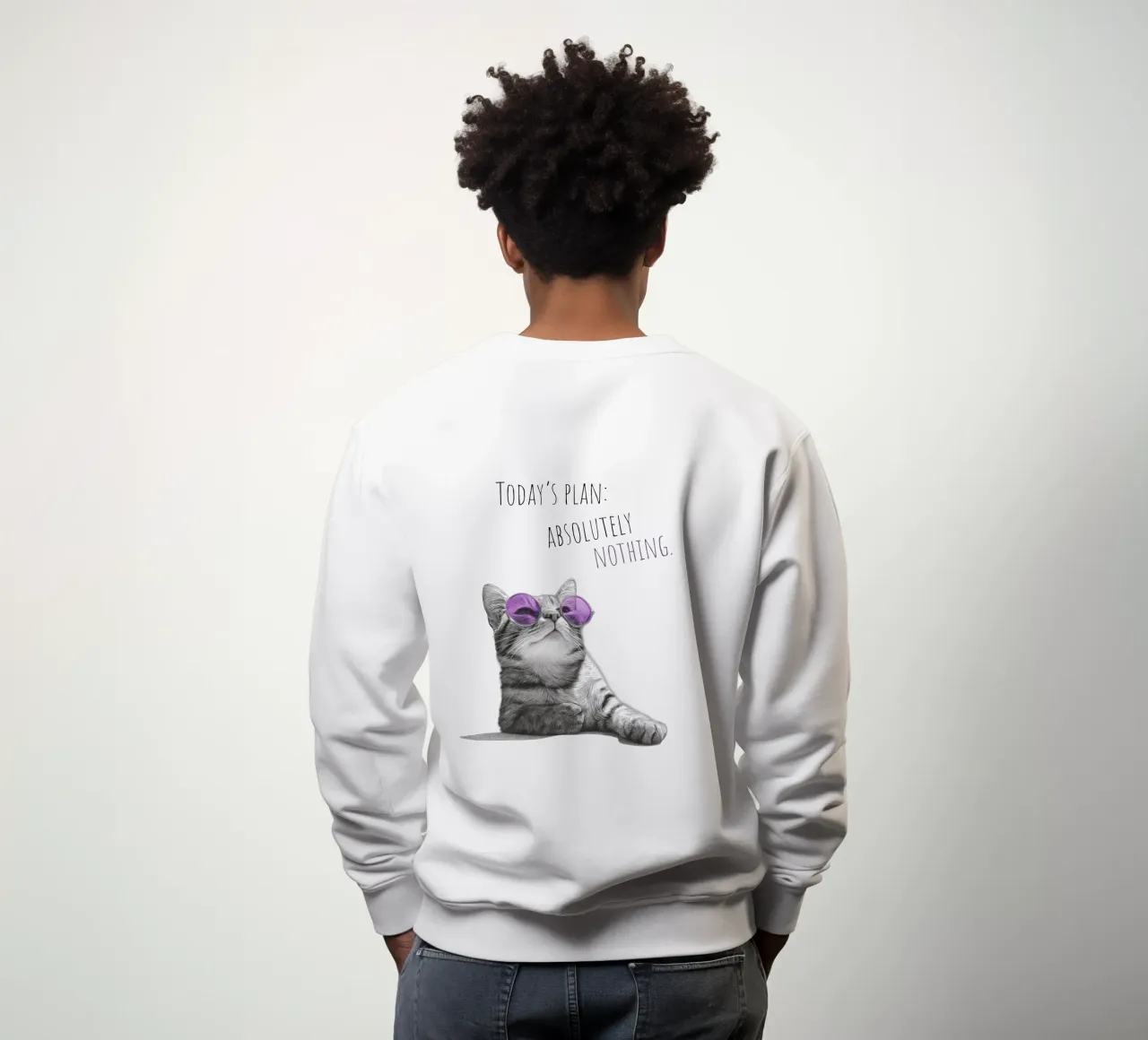 Gatto freddo - non fa niente felpa da Melanie Viola