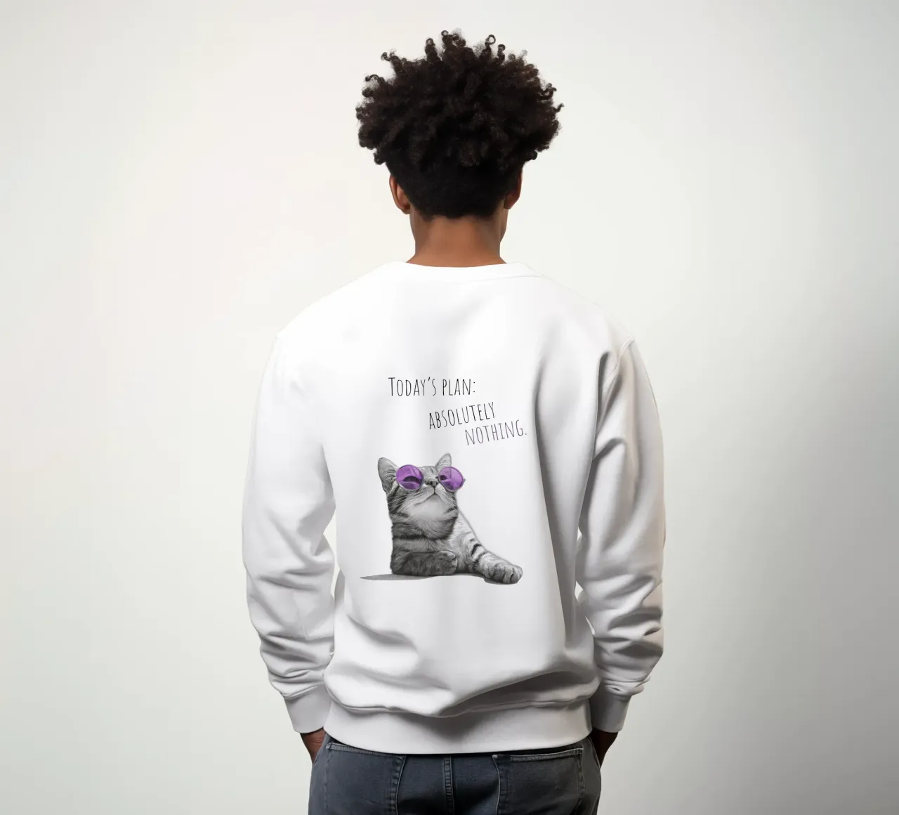 Gatto freddo - non fa niente felpa da Melanie Viola