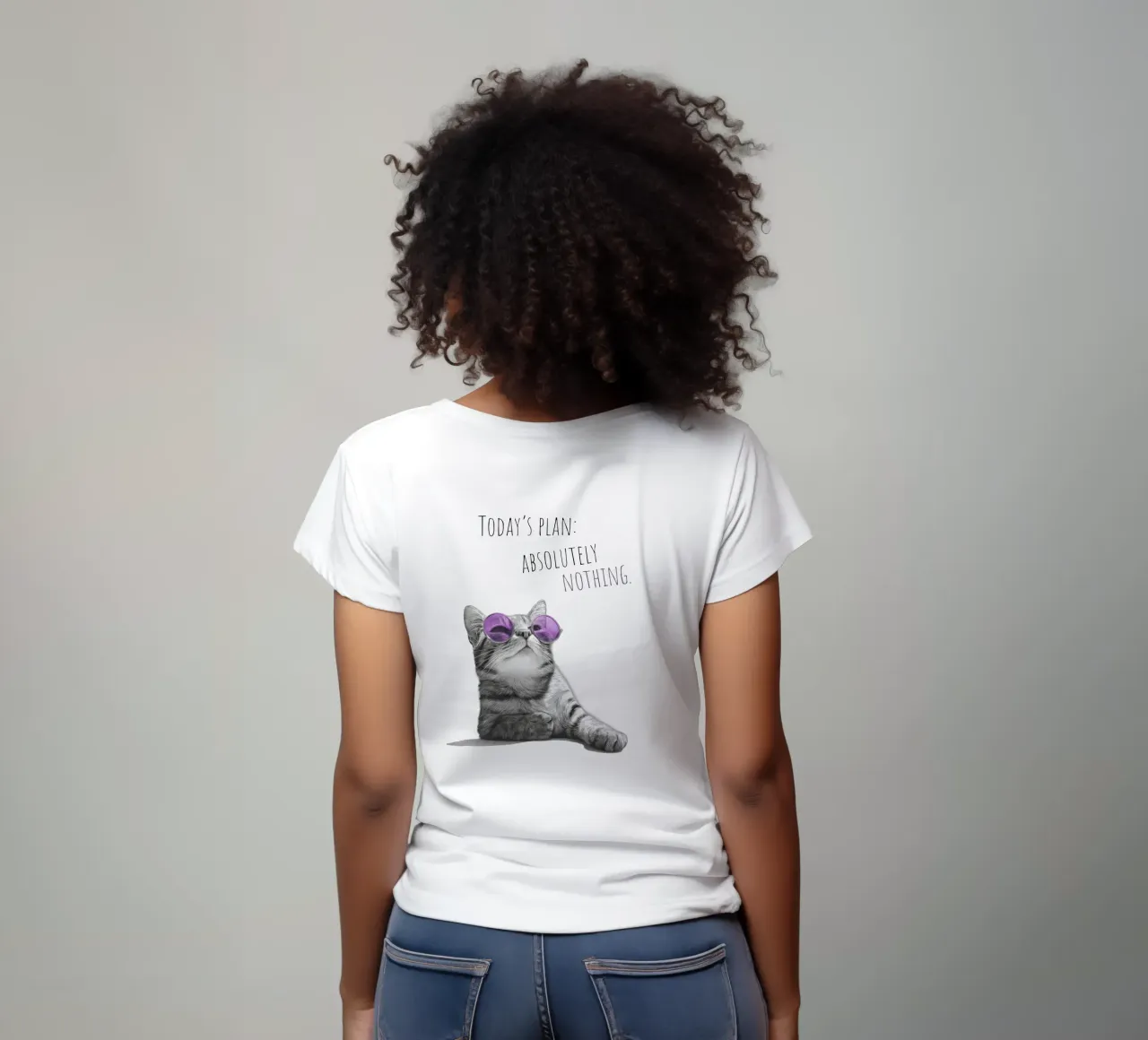 Gatto freddo - non fa niente t-shirt da Melanie Viola