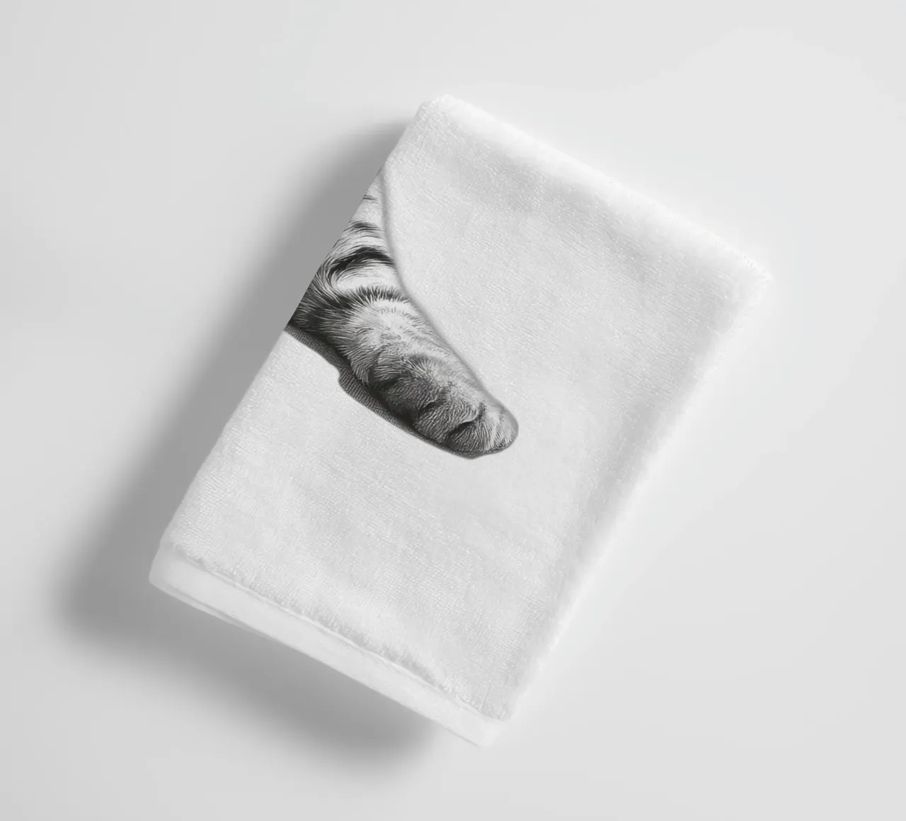 Gatto freddo - non fa niente asciugamano da bagno da Melanie Viola