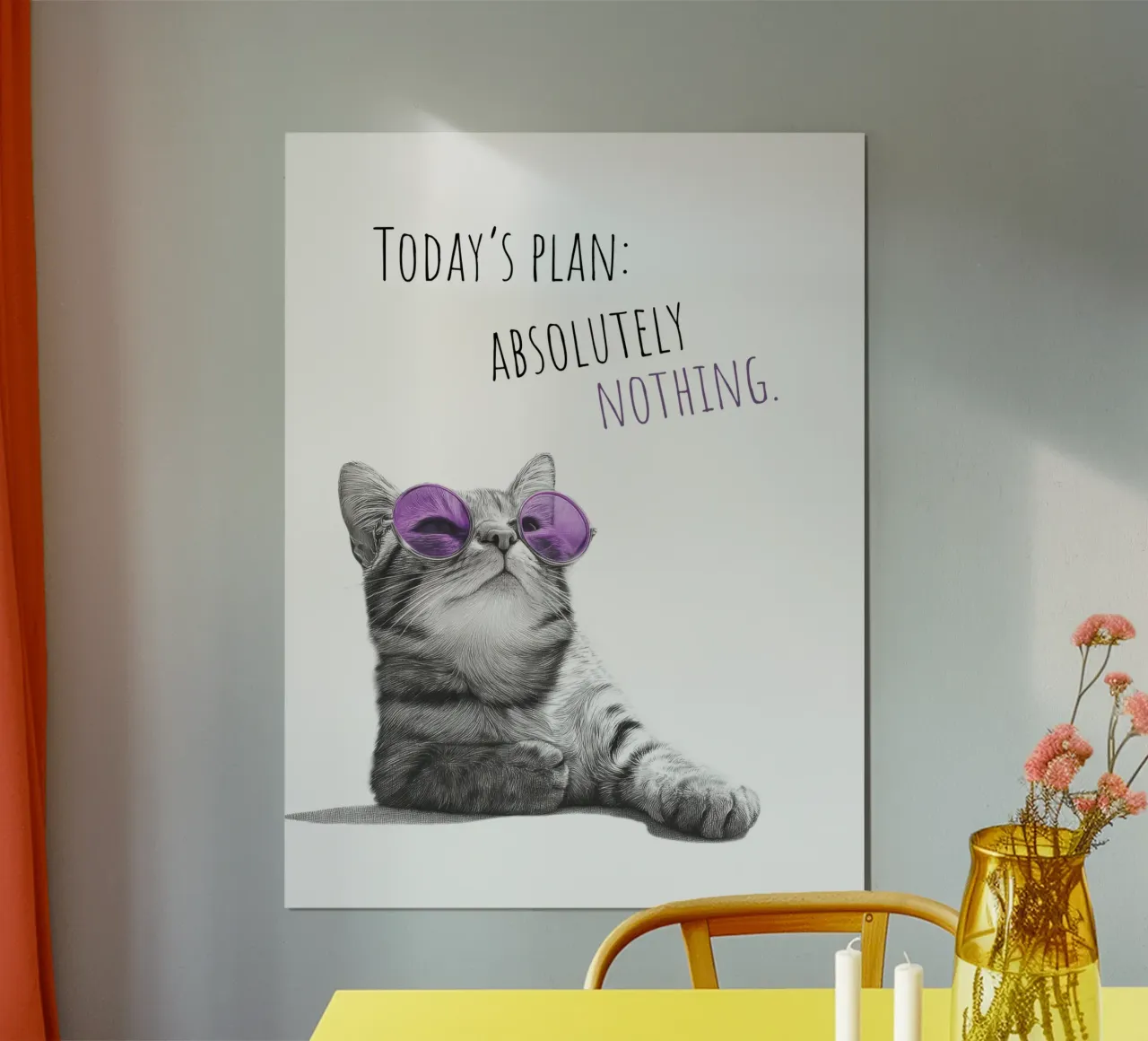 Gatto freddo - non fa niente carta hahnemühle da Melanie Viola
