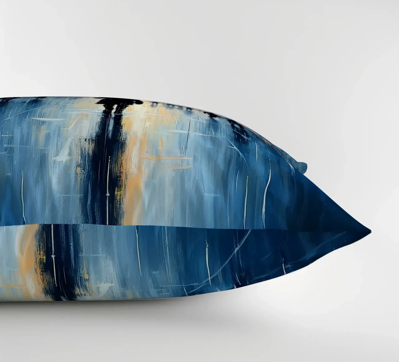 Walk in the rain_ombrello blu_2 cuscino da Fantasie & Mystikwelten by LK
