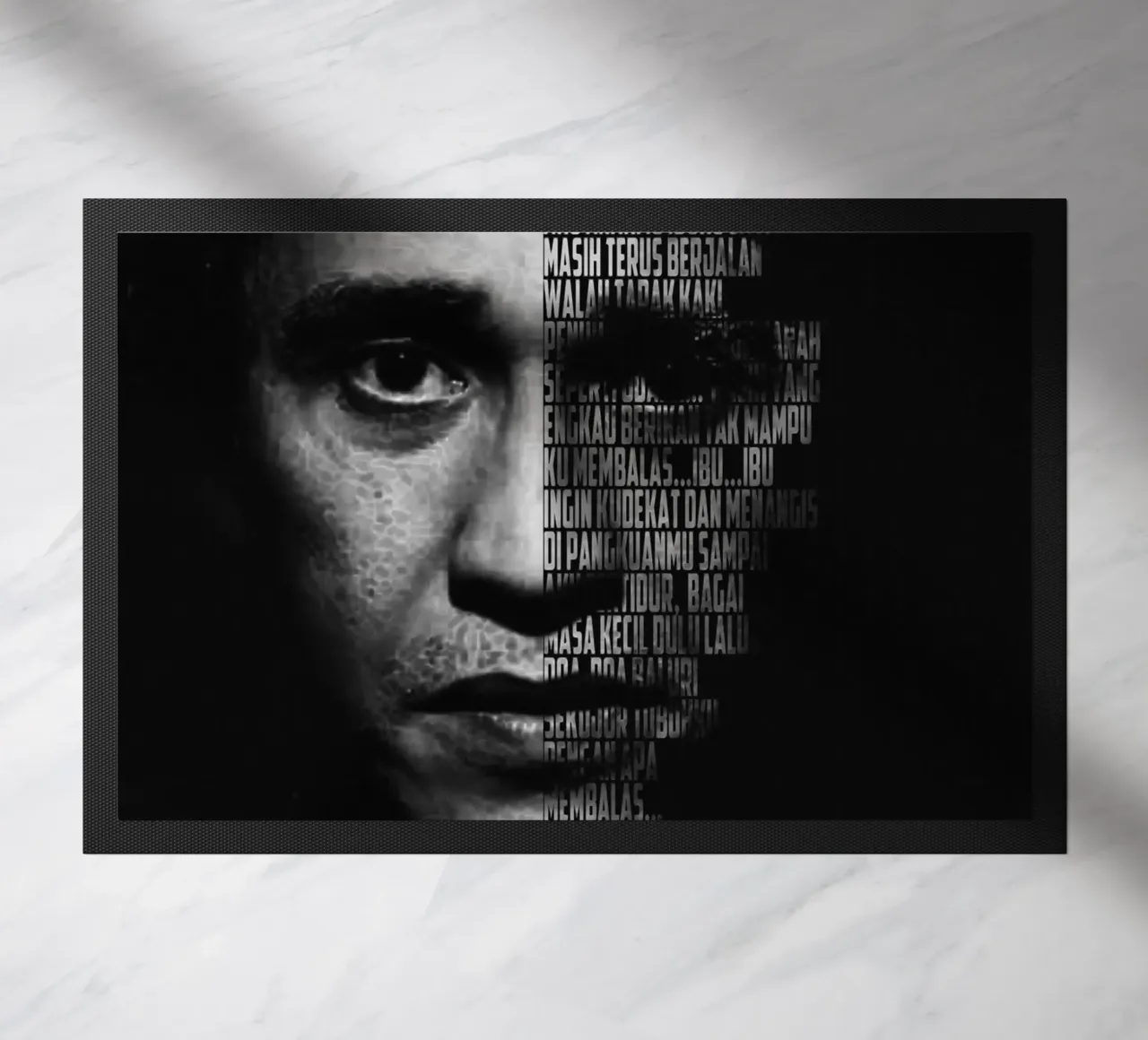 Ibu doormat by Gunawan Rb