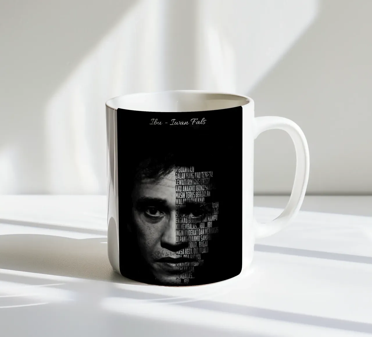 Ibu ceramic mug by Gunawan Rb