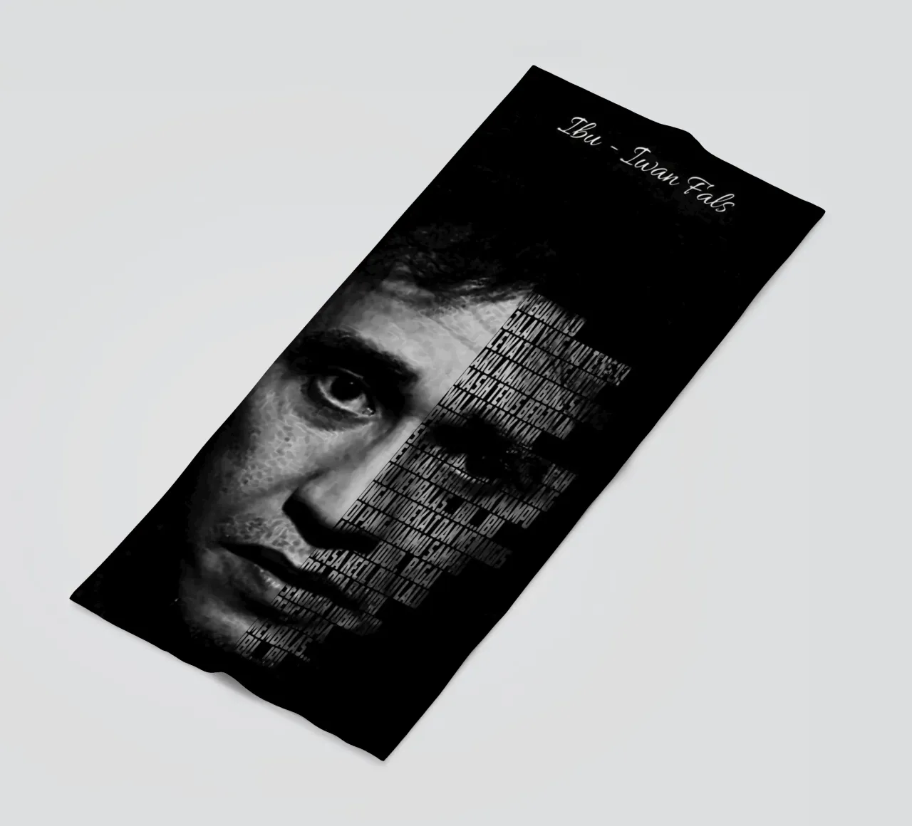 Ibu beach towel by Gunawan Rb