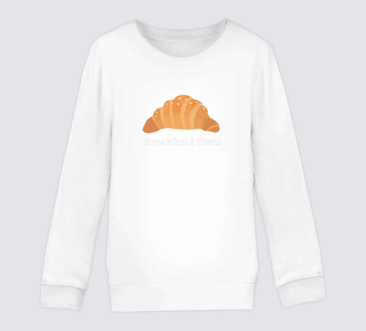 Croissant felpa bambino da PetrArts