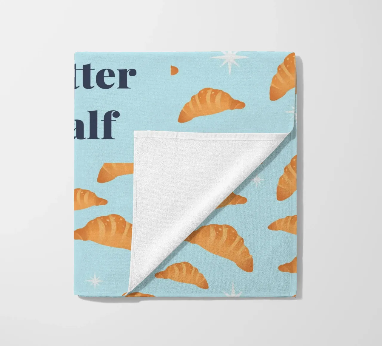 Croissant telo mare da PetrArts