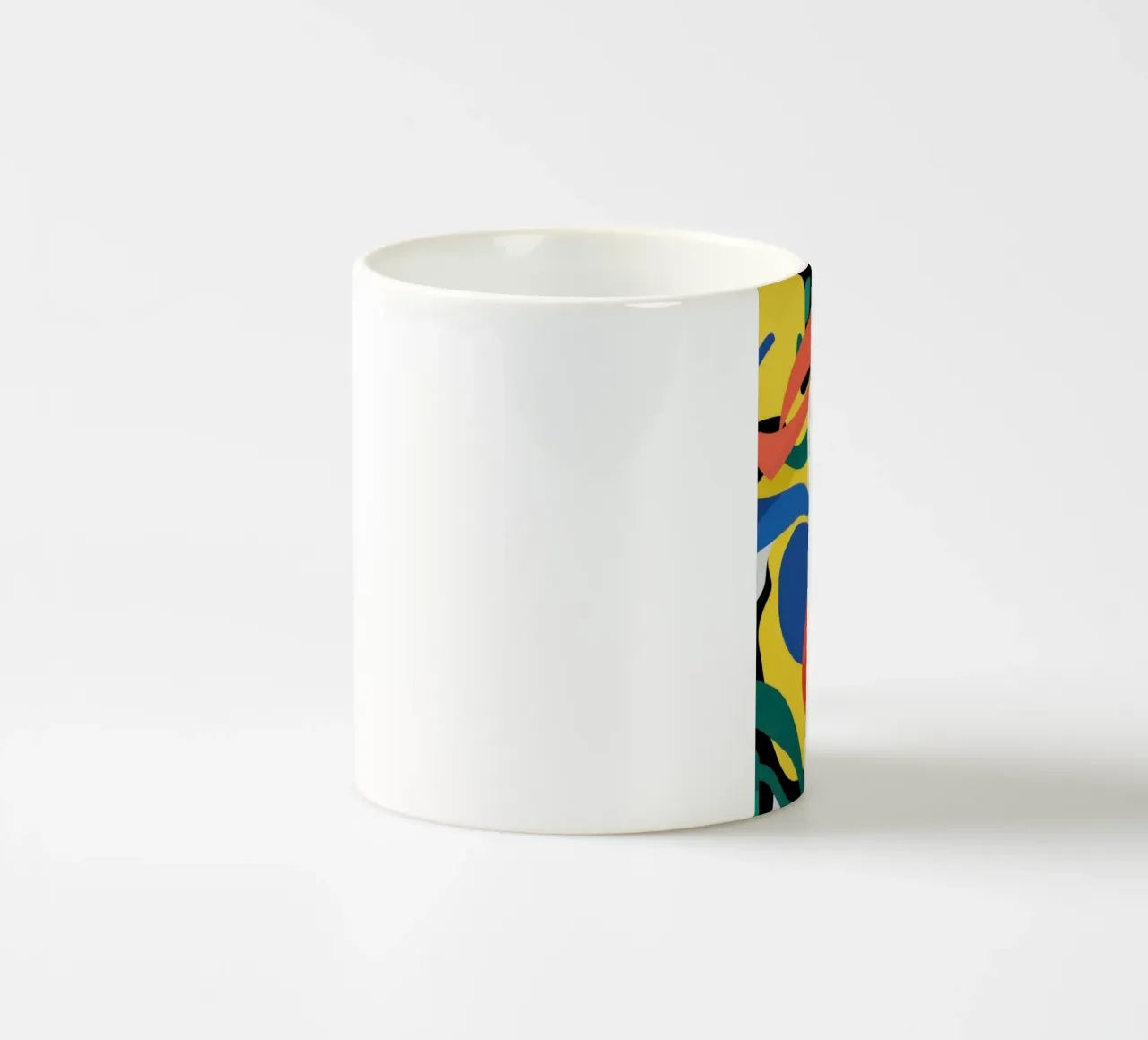 Collisione del colore primario tazza in ceramica da Sun Riser