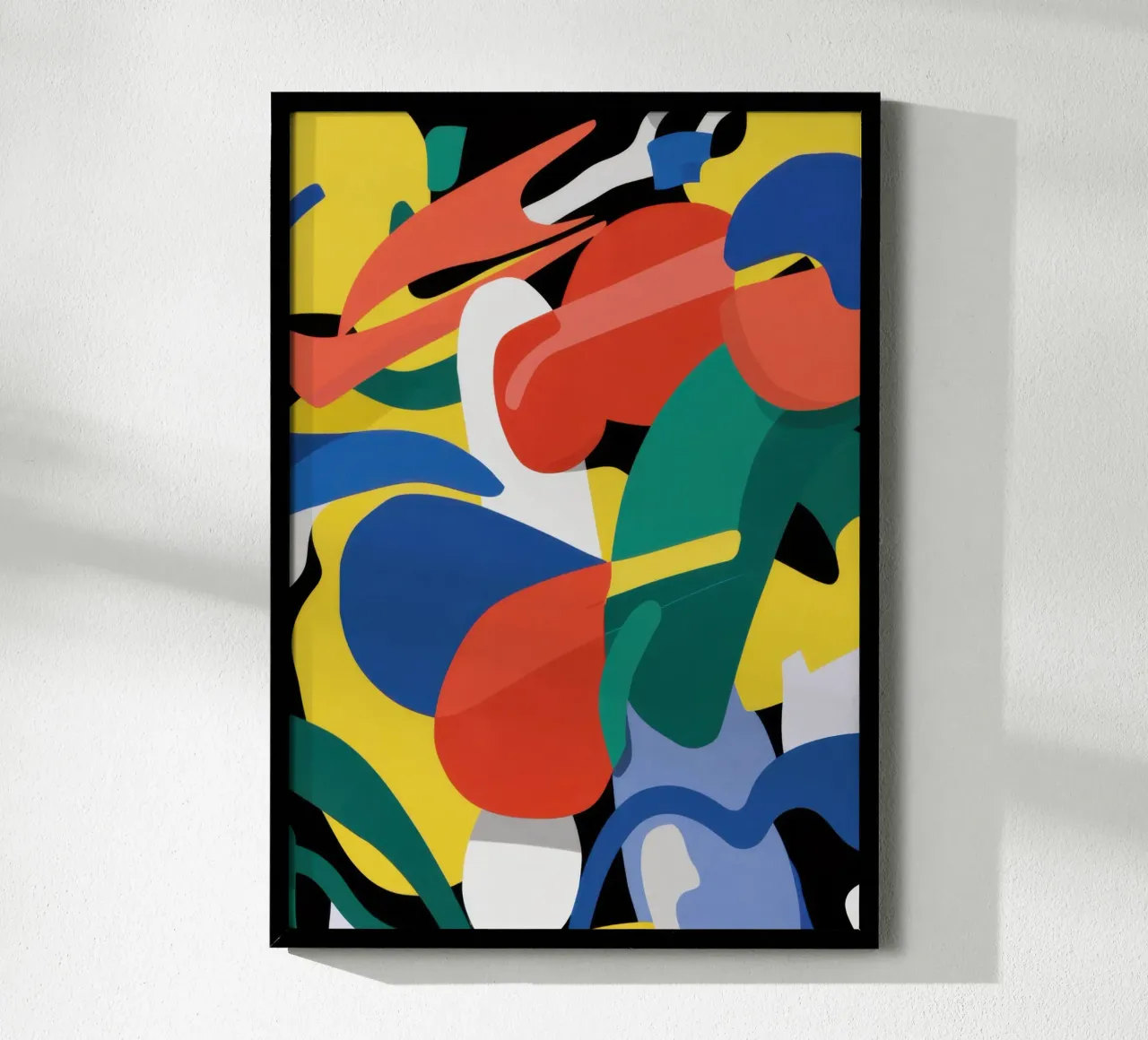 Botsing in primaire kleur hahnemühle van Sun Riser