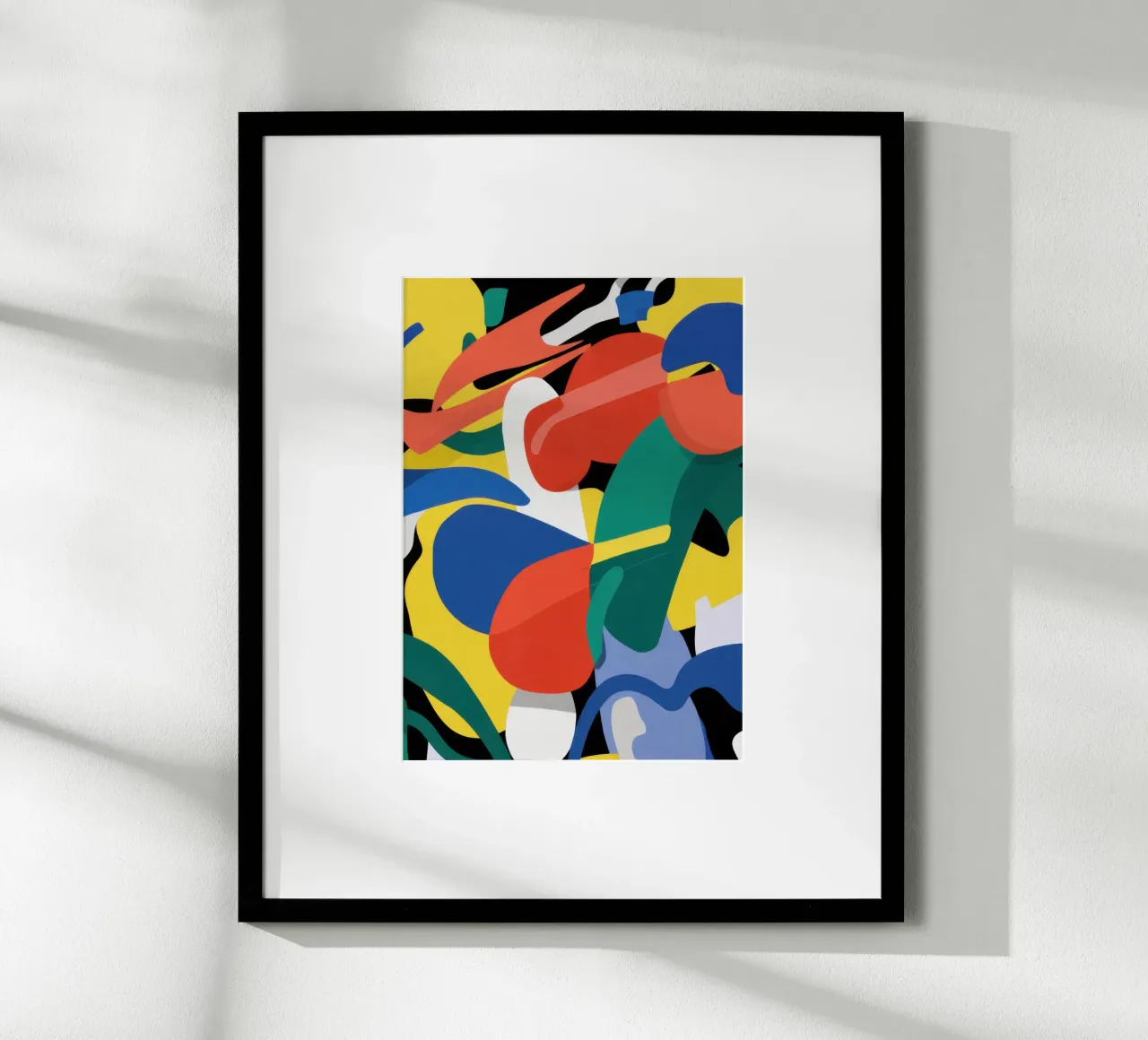 Botsing in primaire kleur hahnemühle van Sun Riser