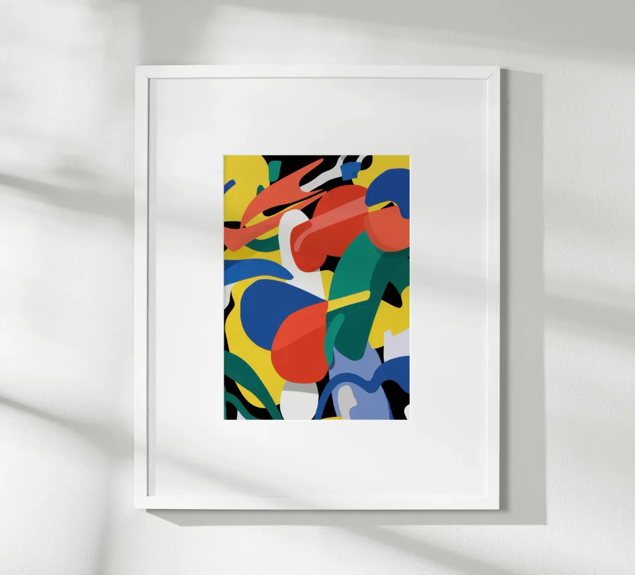 Botsing in primaire kleur hahnemühle van Sun Riser