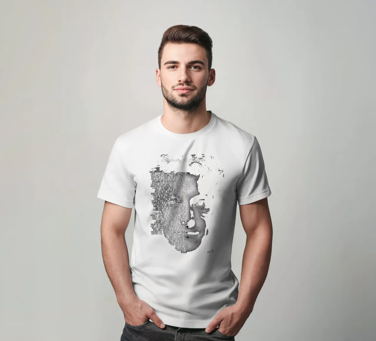 De hemel in t-shirt van Gunawan Rb