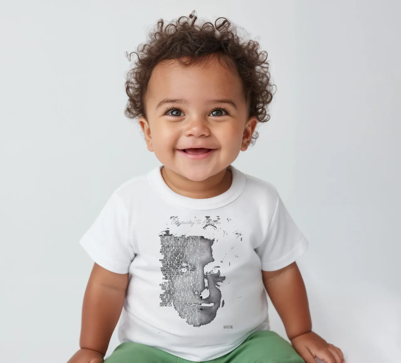 Die Treppe zum Himmel Baby T-Shirt von Gunawan Rb