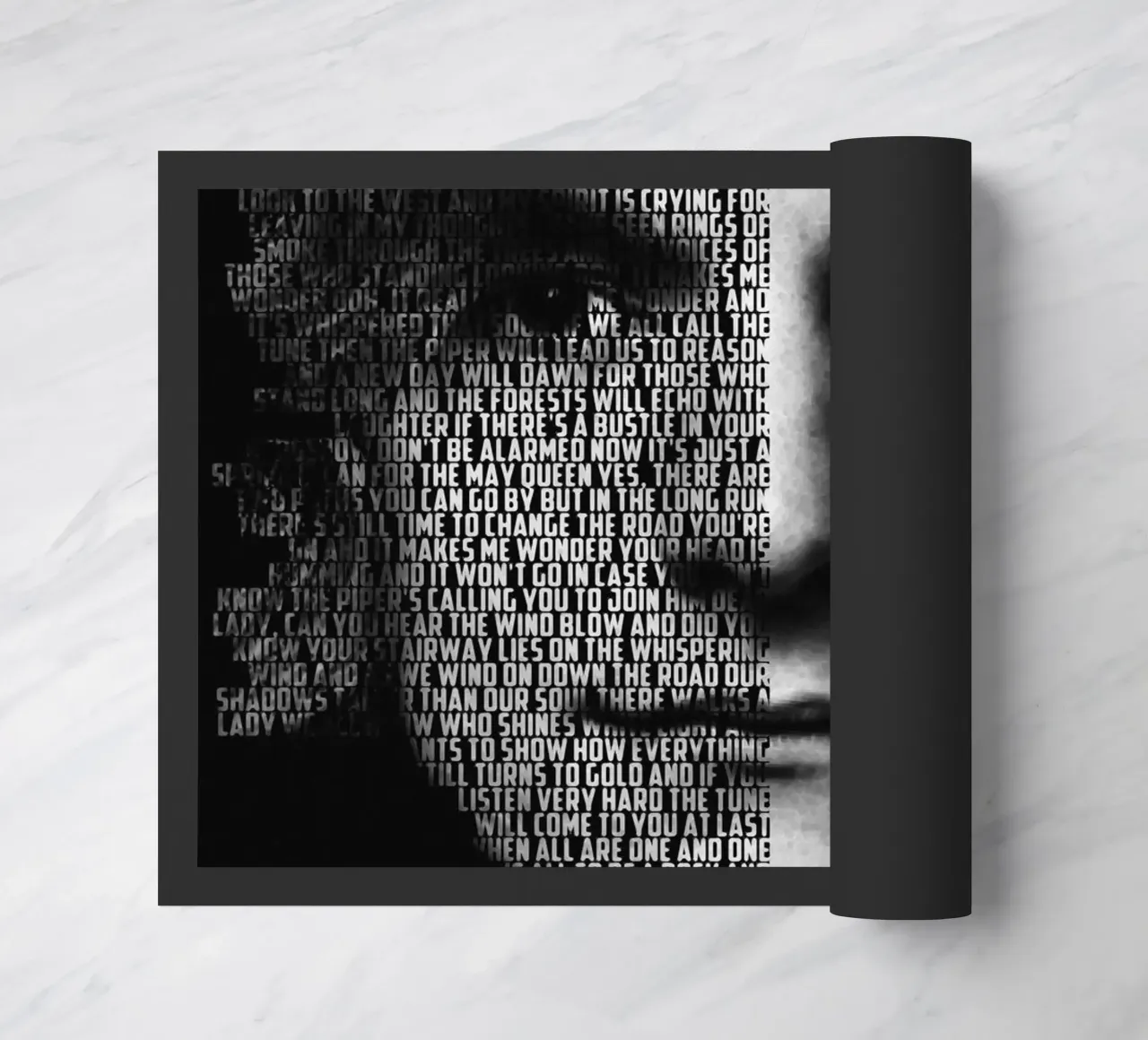 Die Treppe zum Himmel Fußmatte von Gunawan Rb