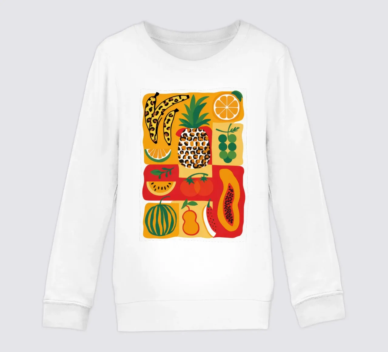 Misto di frutta tropicale felpa bambino da Sun Riser