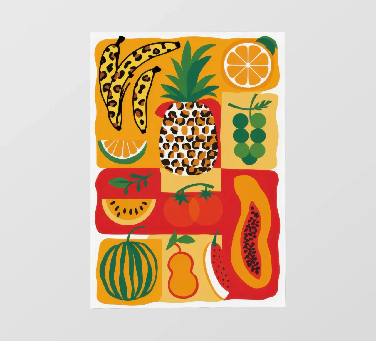 Misto di frutta tropicale telo in pvc da Sun Riser