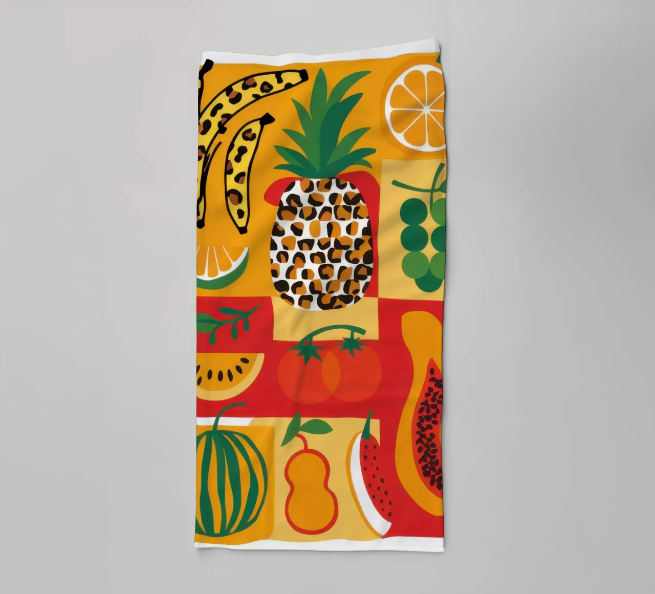 Misto di frutta tropicale asciugamano da bagno da Sun Riser