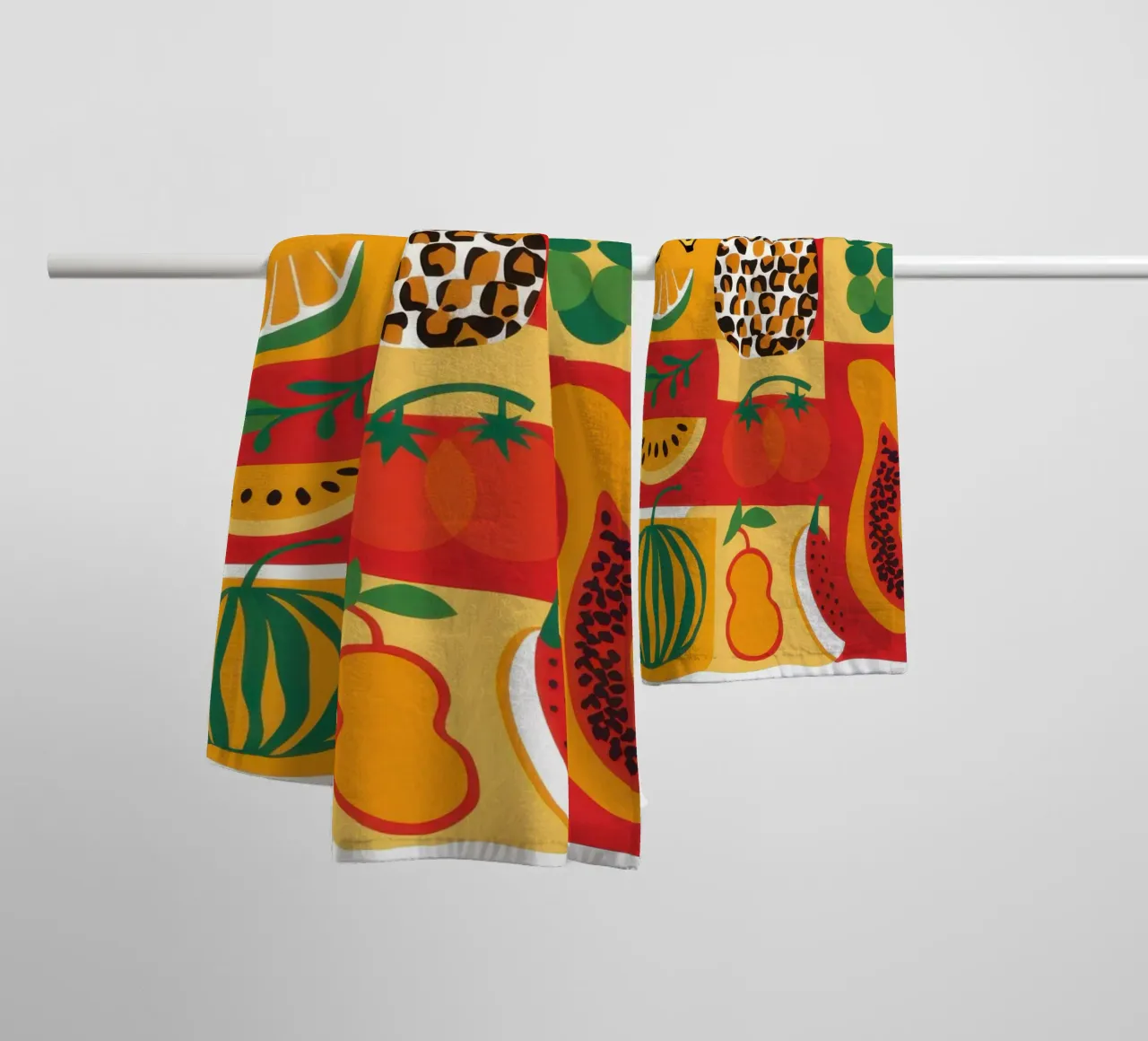 Misto di frutta tropicale asciugamano da bagno da Sun Riser