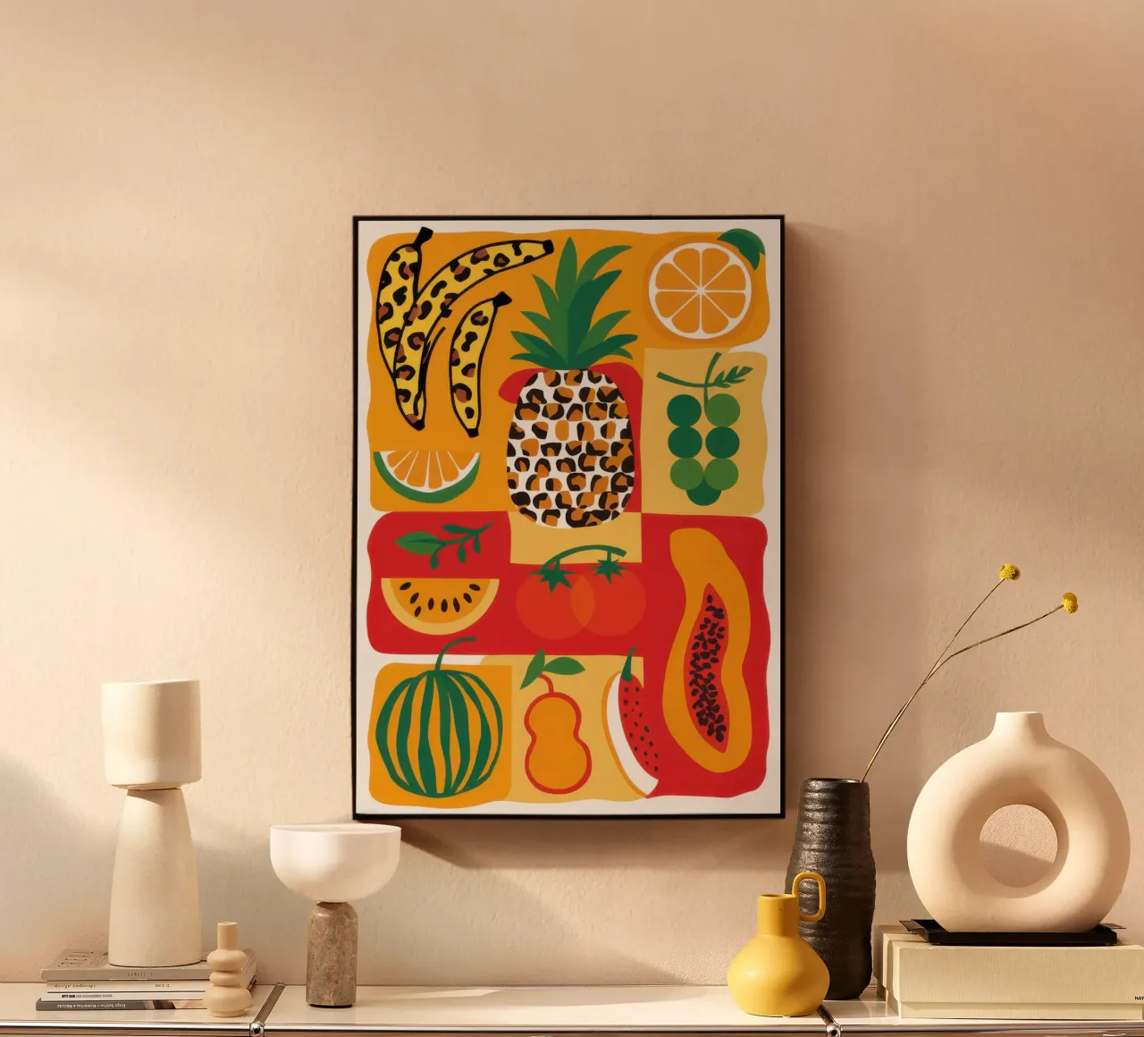 Misto di frutta tropicale alluminio dibond da Sun Riser