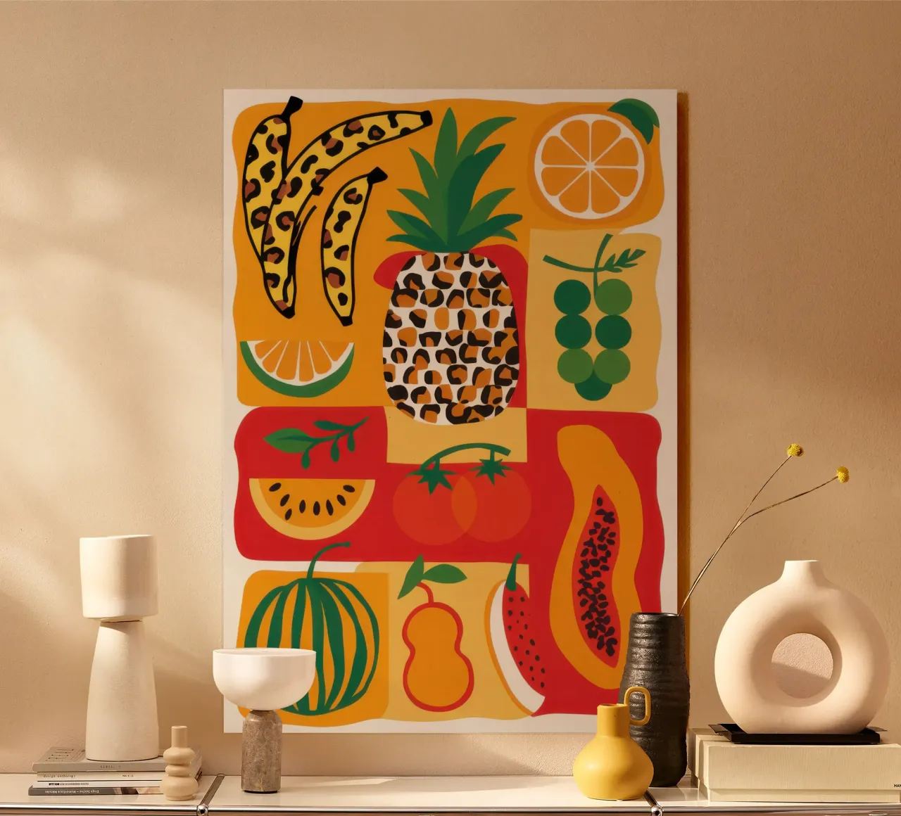 Misto di frutta tropicale alluminio dibond da Sun Riser