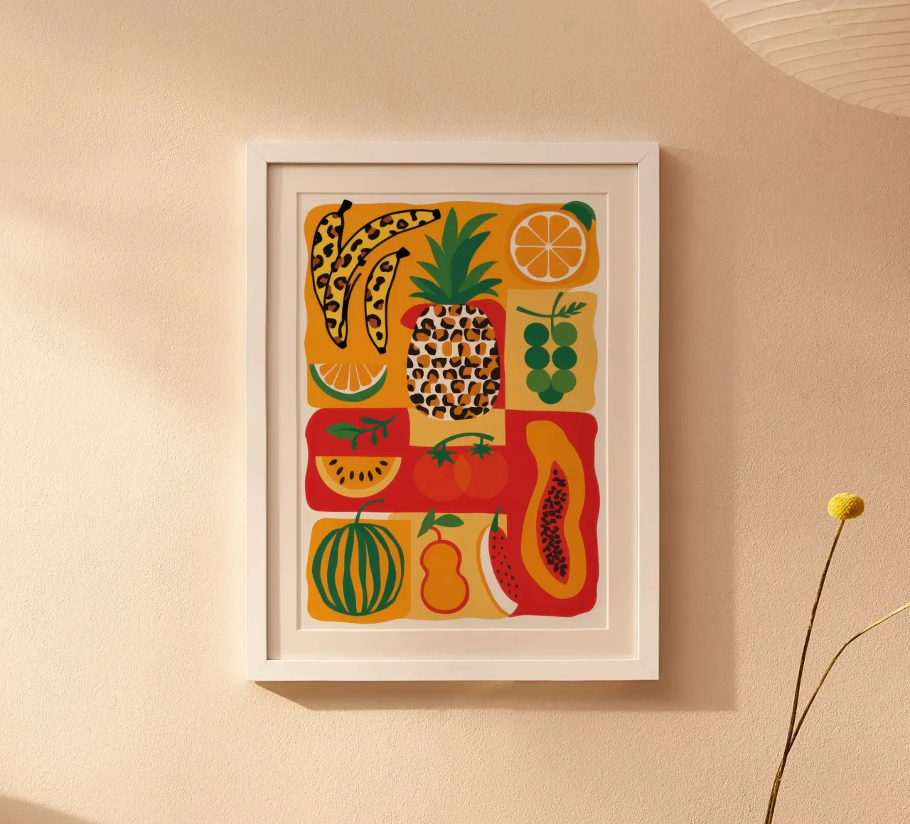 Misto di frutta tropicale carta hahnemühle da Sun Riser
