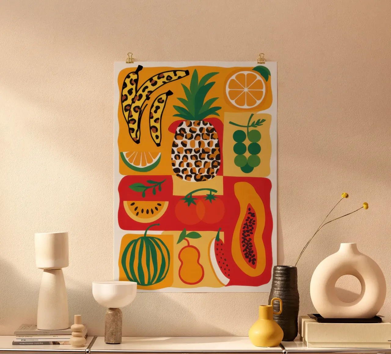 Misto di frutta tropicale carta hahnemühle da Sun Riser