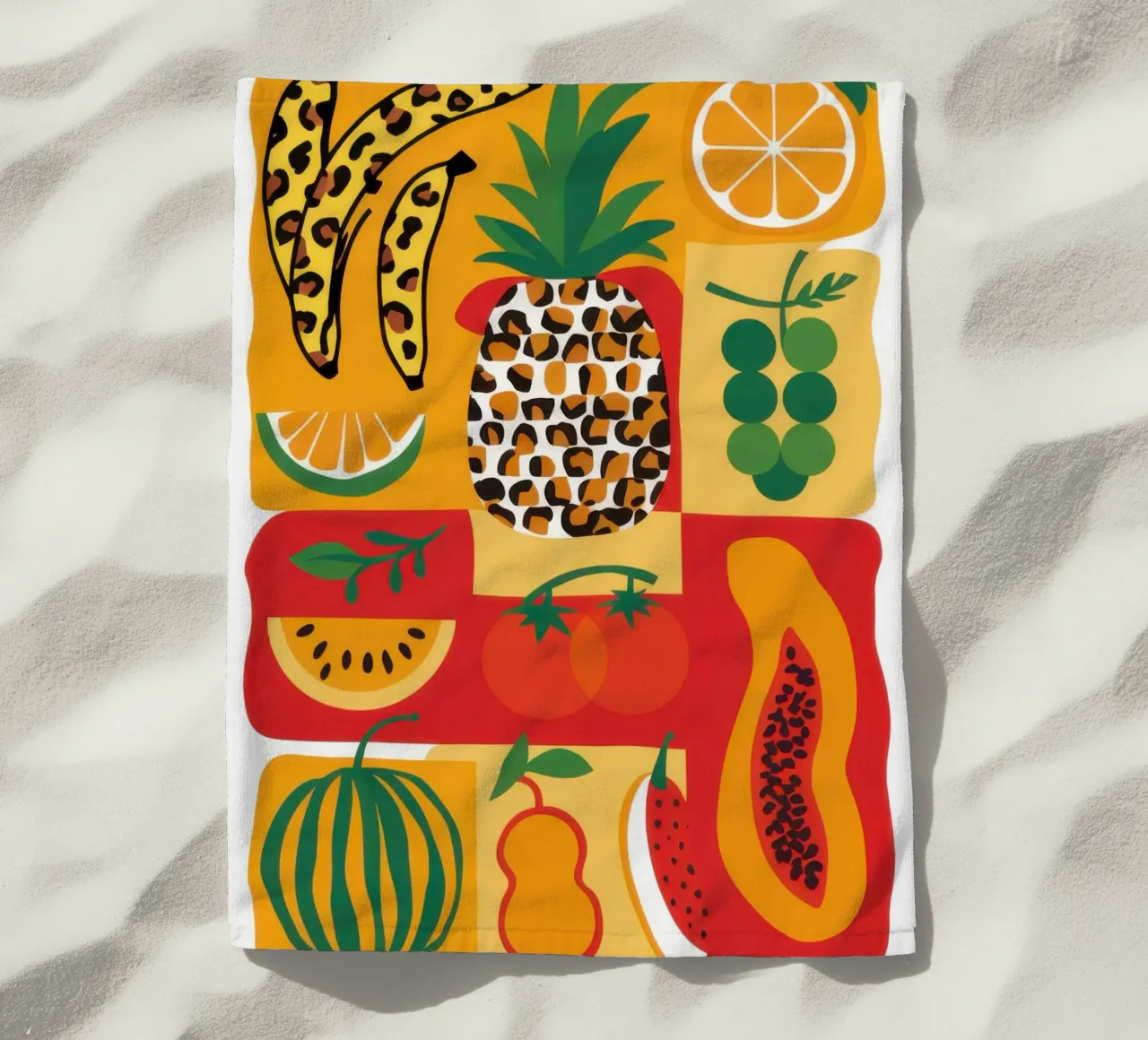 Misto di frutta tropicale telo mare da Sun Riser